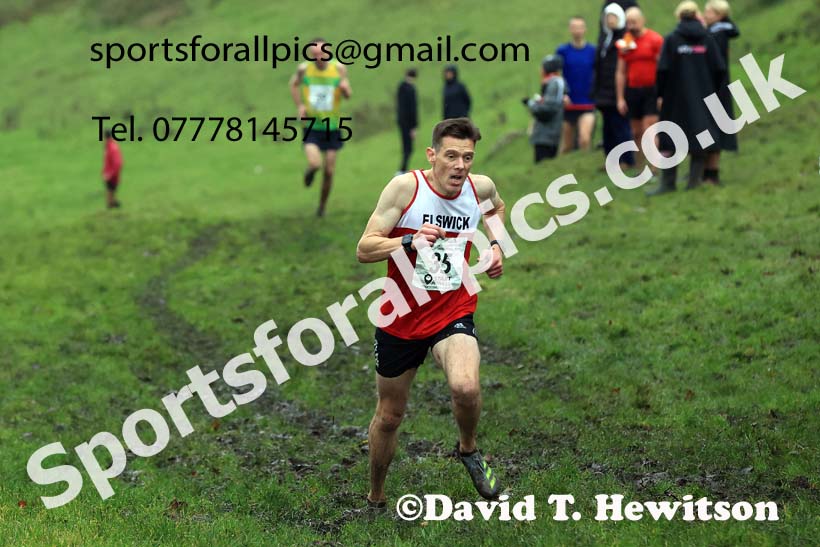 Junior Men and Masters Men 2023 NECAA Cross Country Relays, Thornley Hall Farm, Peterlee, County Durham. Photo: David T. Hewitson/Sports for All Pics